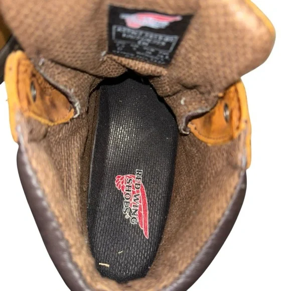 Red Wing 2327 Steel Toe Water Proof Oil Resistant Work Boots Women’s 7.5 Sturdy - Picture 5 of 16